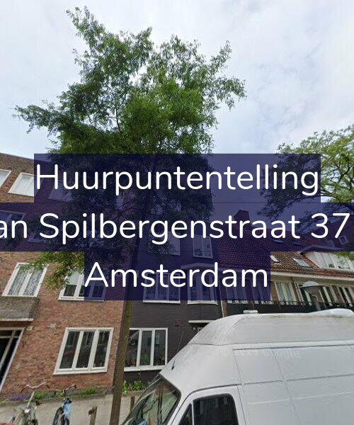 Foto gevel Huurpuntentelling voor Van Spilbergenstraat 37-1, Amsterdam