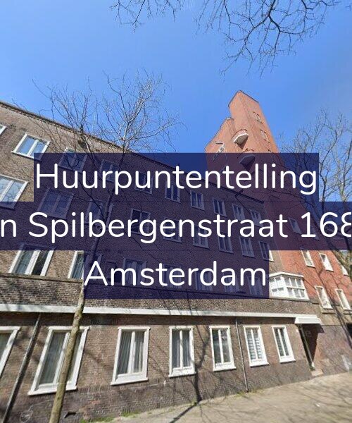 Foto gevel Huurpuntentelling voor Van Spilbergenstraat 168-2, Amsterdam