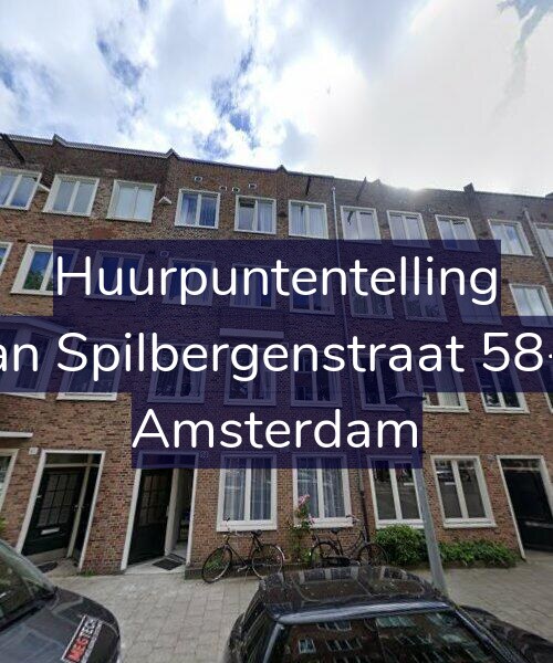 Foto gevel Huurpuntentelling voor Van Spilbergenstraat 58-H, Amsterdam
