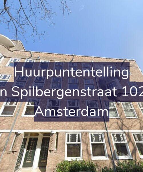 Foto gevel Huurpuntentelling voor Van Spilbergenstraat 102-1, Amsterdam