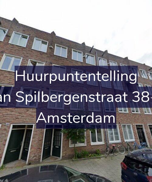 Foto gevel Huurpuntentelling voor Van Spilbergenstraat 38-H, Amsterdam