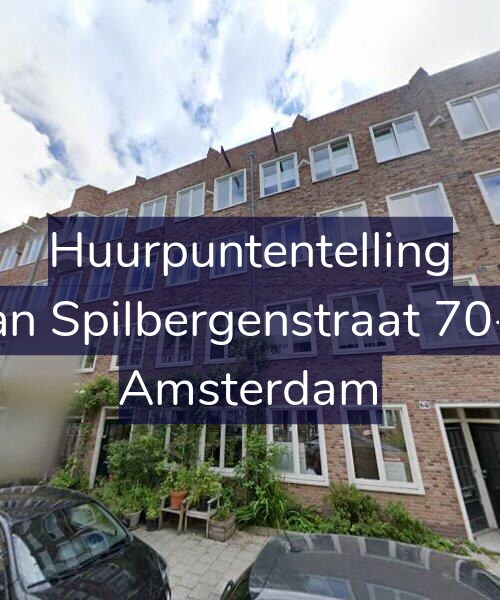Foto gevel Huurpuntentelling voor Van Spilbergenstraat 70-H, Amsterdam