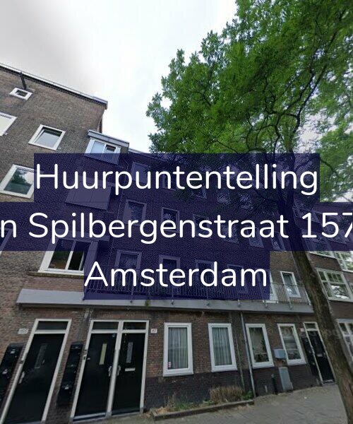 Foto gevel Huurpuntentelling voor Van Spilbergenstraat 157-3, Amsterdam