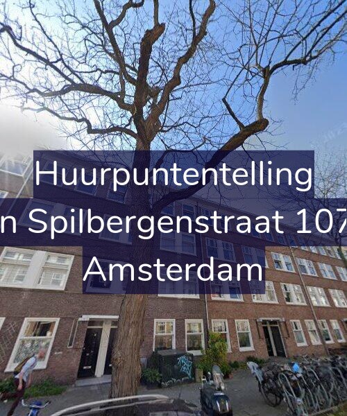 Foto gevel Huurpuntentelling voor Van Spilbergenstraat 107-1, Amsterdam