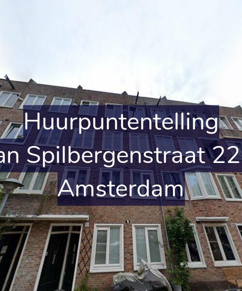Foto gevel Huurpuntentelling voor Van Spilbergenstraat 22-1, Amsterdam