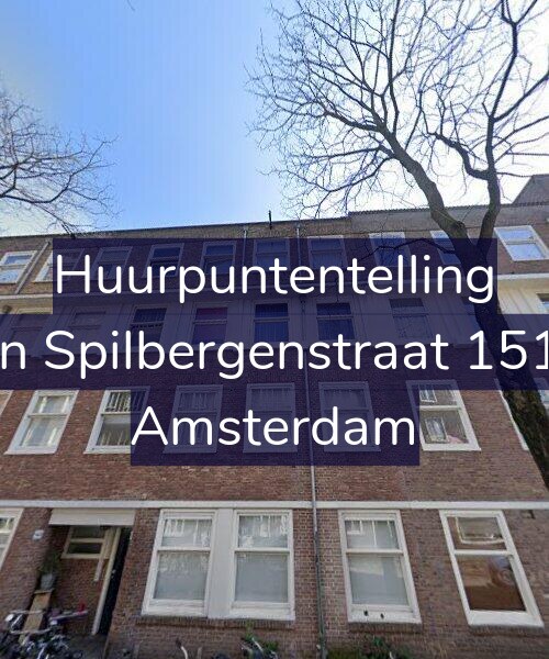 Foto gevel Huurpuntentelling voor Van Spilbergenstraat 151-3, Amsterdam