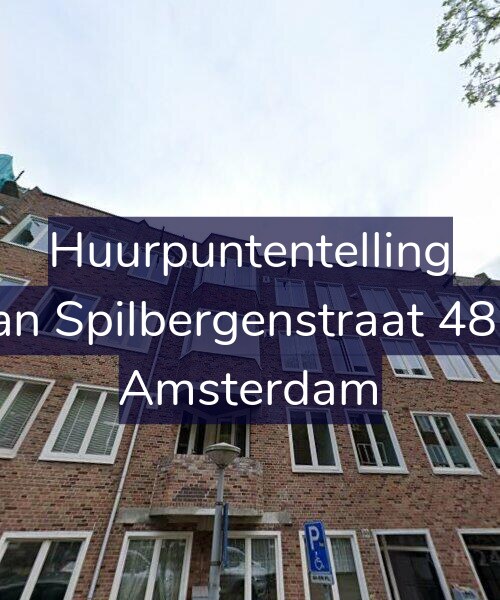 Foto gevel Huurpuntentelling voor Van Spilbergenstraat 48-3, Amsterdam