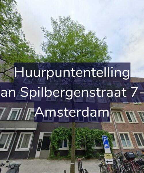 Foto gevel Huurpuntentelling voor Van Spilbergenstraat 7-1, Amsterdam