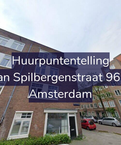 Foto gevel Huurpuntentelling voor Van Spilbergenstraat 96-1, Amsterdam