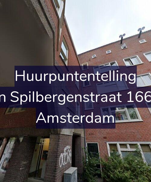 Foto gevel Huurpuntentelling voor Van Spilbergenstraat 166-M, Amsterdam