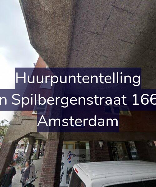Foto gevel Huurpuntentelling voor Van Spilbergenstraat 166-A, Amsterdam