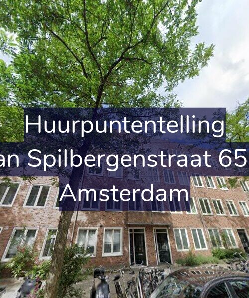 Foto gevel Huurpuntentelling voor Van Spilbergenstraat 65-1, Amsterdam