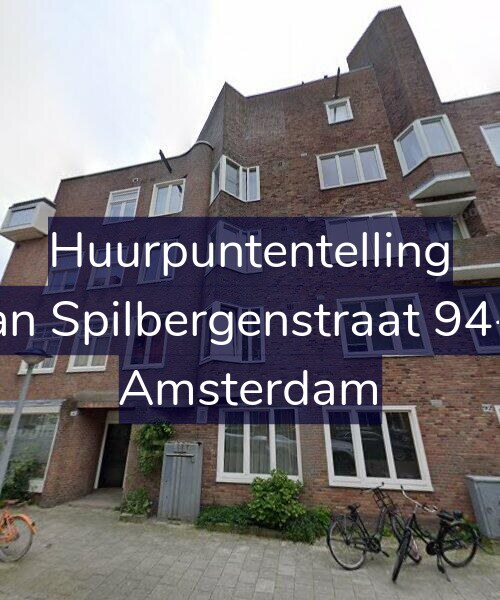 Foto gevel Huurpuntentelling voor Van Spilbergenstraat 94-H, Amsterdam