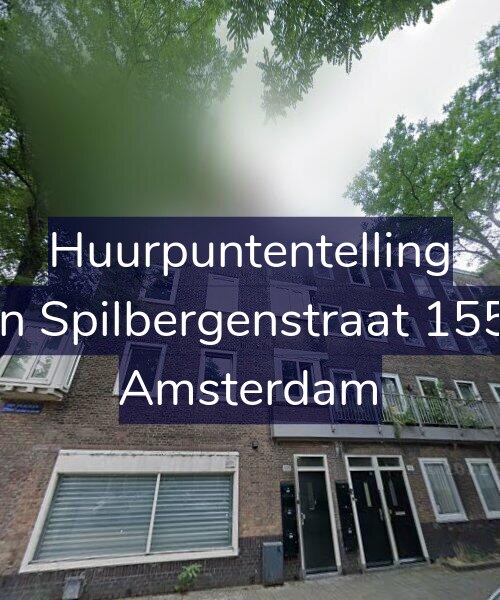 Foto gevel Huurpuntentelling voor Van Spilbergenstraat 155-1, Amsterdam