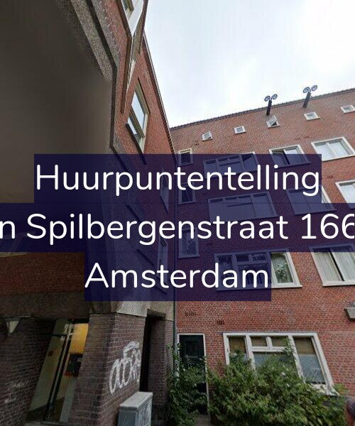 Foto gevel Huurpuntentelling voor Van Spilbergenstraat 166-D, Amsterdam