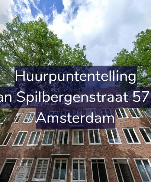 Foto gevel Huurpuntentelling voor Van Spilbergenstraat 57-2, Amsterdam