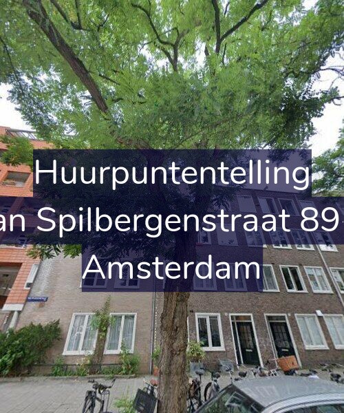 Foto gevel Huurpuntentelling voor Van Spilbergenstraat 89-B, Amsterdam