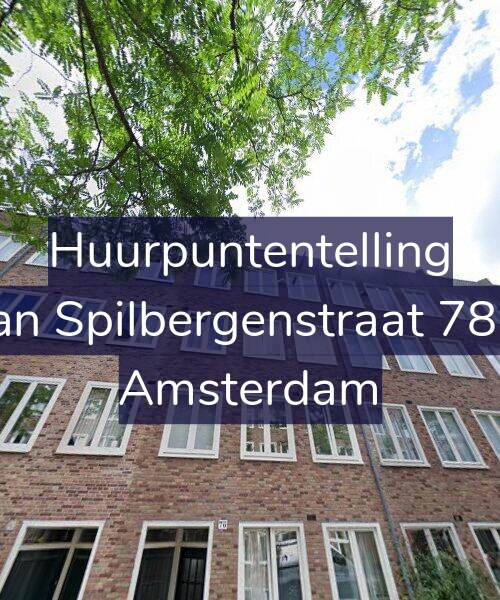 Foto gevel Huurpuntentelling voor Van Spilbergenstraat 78-2, Amsterdam
