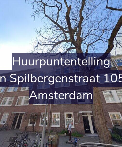 Foto gevel Huurpuntentelling voor Van Spilbergenstraat 105-3, Amsterdam