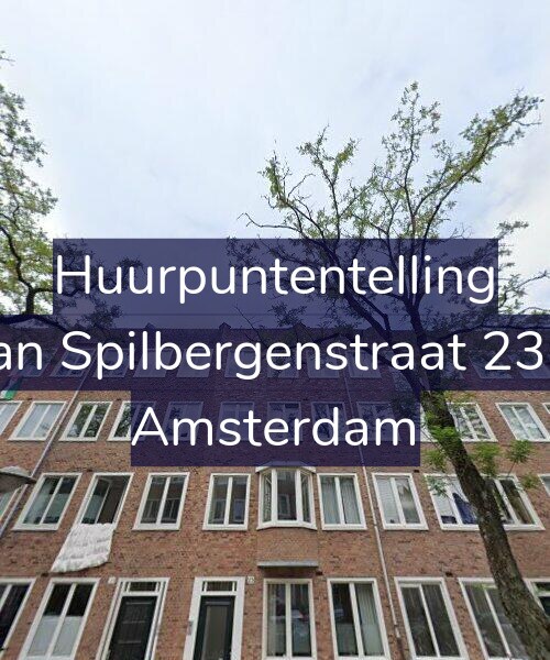 Foto gevel Huurpuntentelling voor Van Spilbergenstraat 23-2, Amsterdam