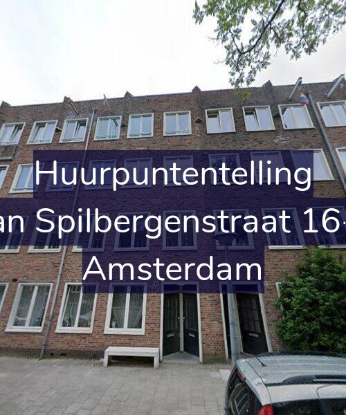 Foto gevel Huurpuntentelling voor Van Spilbergenstraat 16-H, Amsterdam