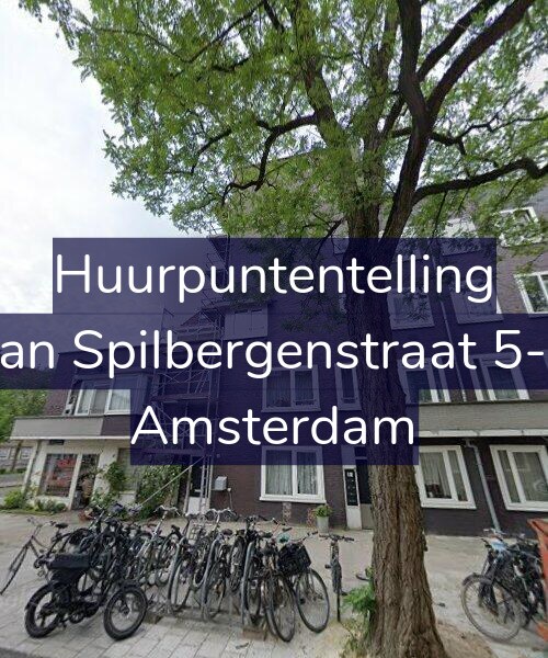 Foto gevel Huurpuntentelling voor Van Spilbergenstraat 5-H, Amsterdam