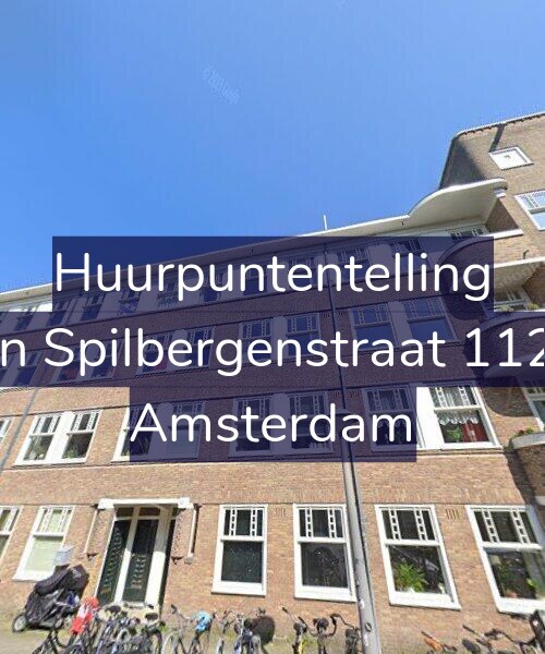 Foto gevel Huurpuntentelling voor Van Spilbergenstraat 112-3, Amsterdam