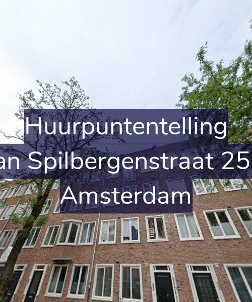 Foto gevel Huurpuntentelling voor Van Spilbergenstraat 25-3, Amsterdam