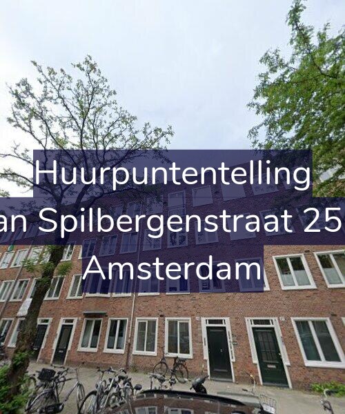 Foto gevel Huurpuntentelling voor Van Spilbergenstraat 25-1, Amsterdam