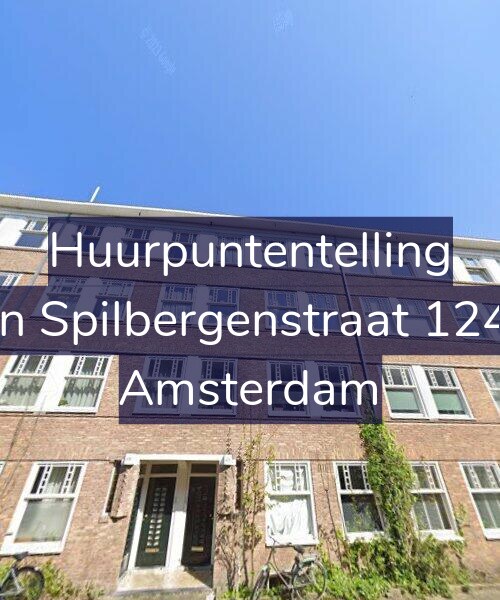 Foto gevel Huurpuntentelling voor Van Spilbergenstraat 124-2, Amsterdam