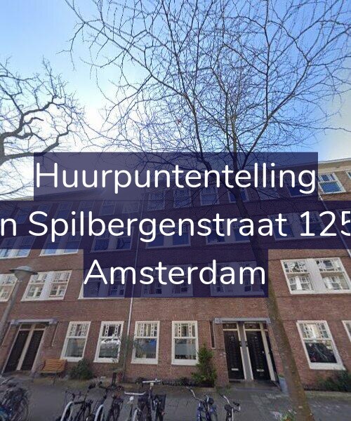 Foto gevel Huurpuntentelling voor Van Spilbergenstraat 125-1, Amsterdam
