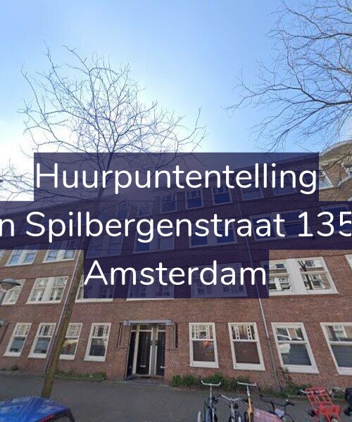 Foto gevel Huurpuntentelling voor Van Spilbergenstraat 135-H, Amsterdam