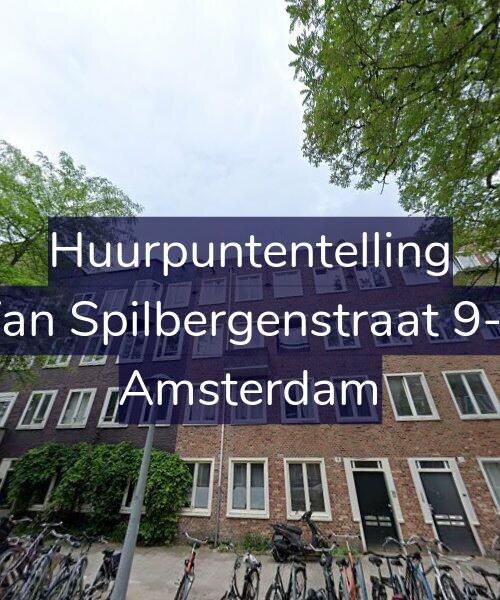 Foto gevel Huurpuntentelling voor Van Spilbergenstraat 9-1, Amsterdam