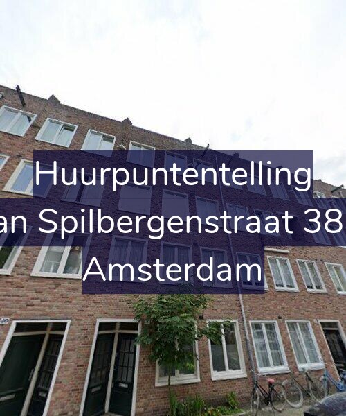 Foto gevel Huurpuntentelling voor Van Spilbergenstraat 38-1, Amsterdam