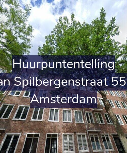 Foto gevel Huurpuntentelling voor Van Spilbergenstraat 55-3, Amsterdam