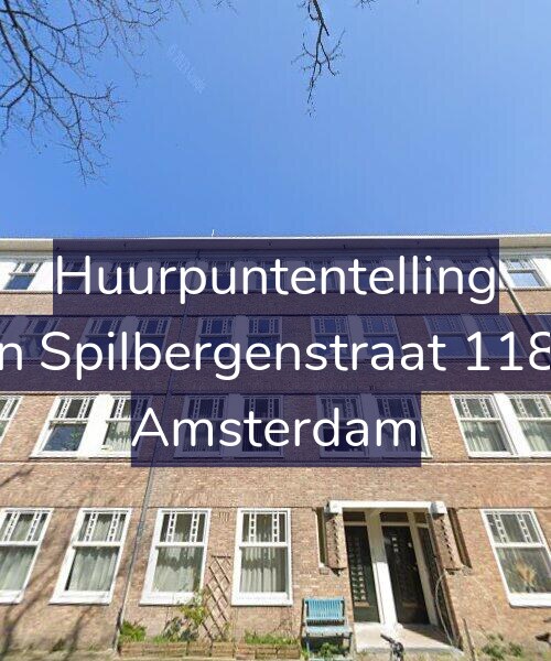 Foto gevel Huurpuntentelling voor Van Spilbergenstraat 118-H, Amsterdam