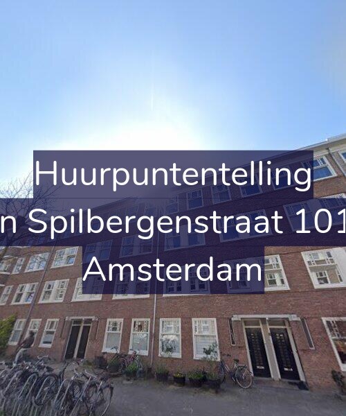 Foto gevel Huurpuntentelling voor Van Spilbergenstraat 101-2, Amsterdam