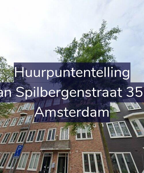 Foto gevel Huurpuntentelling voor Van Spilbergenstraat 35-2, Amsterdam