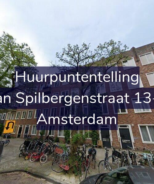 Foto gevel Huurpuntentelling voor Van Spilbergenstraat 13-H, Amsterdam
