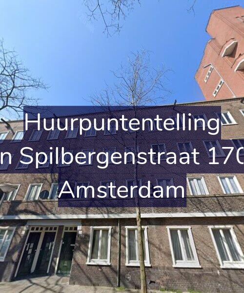 Foto gevel Huurpuntentelling voor Van Spilbergenstraat 170-1, Amsterdam