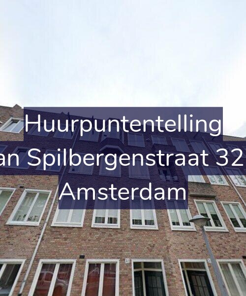 Foto gevel Huurpuntentelling voor Van Spilbergenstraat 32-3, Amsterdam