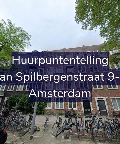 Foto gevel Huurpuntentelling voor Van Spilbergenstraat 9-H, Amsterdam