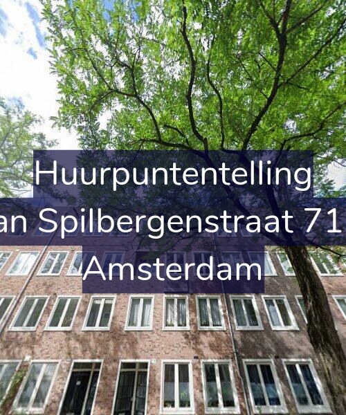 Foto gevel Huurpuntentelling voor Van Spilbergenstraat 71-2, Amsterdam