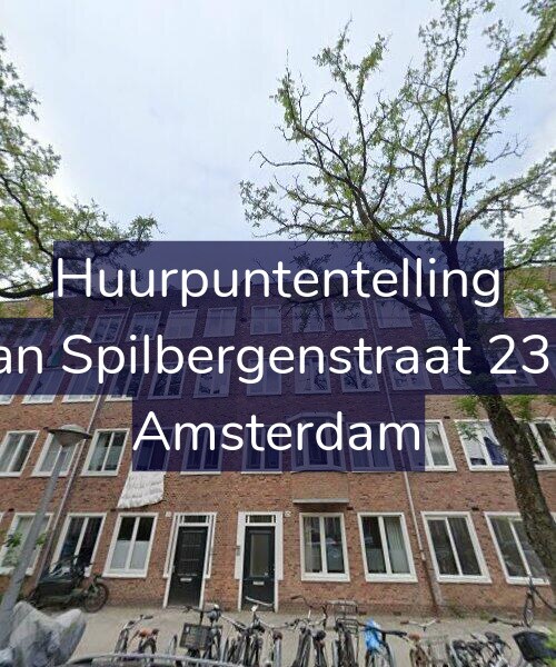 Foto gevel Huurpuntentelling voor Van Spilbergenstraat 23-1, Amsterdam