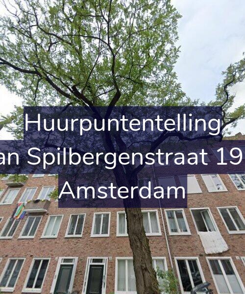 Foto gevel Huurpuntentelling voor Van Spilbergenstraat 19-2, Amsterdam