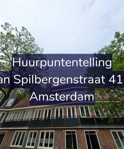 Foto gevel Huurpuntentelling voor Van Spilbergenstraat 41-2, Amsterdam