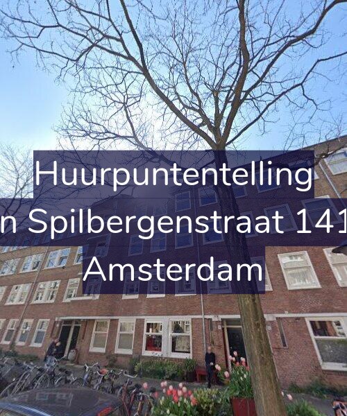 Foto gevel Huurpuntentelling voor Van Spilbergenstraat 141-3, Amsterdam