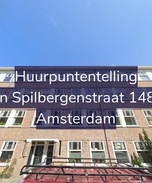 Foto gevel Huurpuntentelling voor Van Spilbergenstraat 148-2, Amsterdam