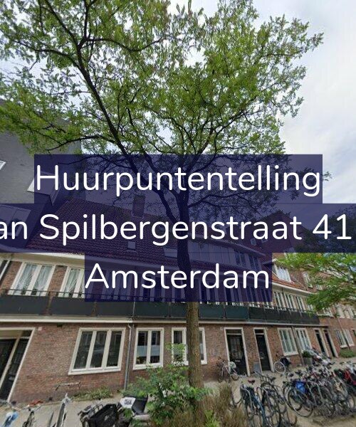Foto gevel Huurpuntentelling voor Van Spilbergenstraat 41-1, Amsterdam