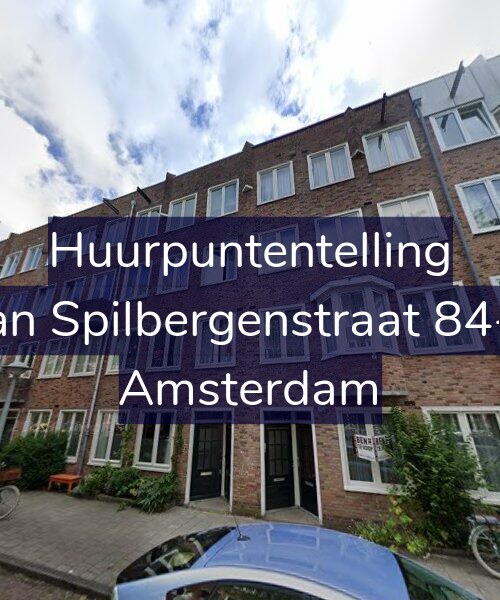 Foto gevel Huurpuntentelling voor Van Spilbergenstraat 84-H, Amsterdam